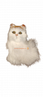 Кот из меха средний во АКЕ-ДОВУРАКЕ